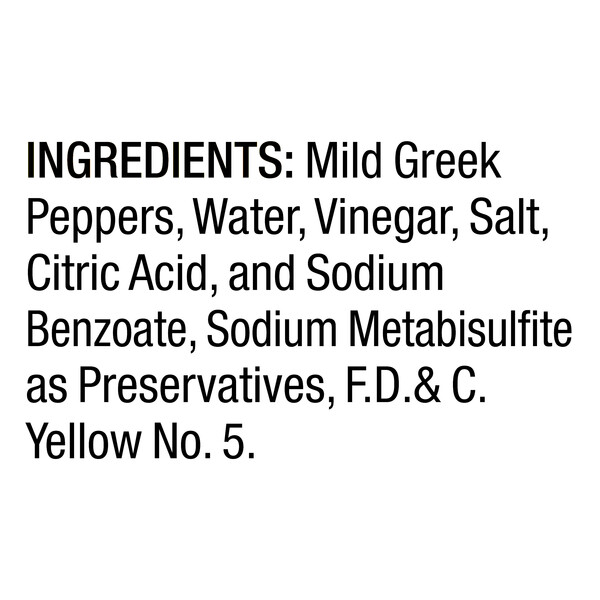 Vigo 32 fl. oz Greek Peppers