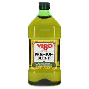 Vigo 68 fl. oz Premium Blend Sunflower80/20 Extra Virgin Olive Oil
