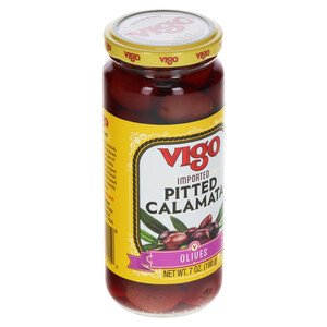 Vigo 7 oz Vigo Pitted Calamata Olives
