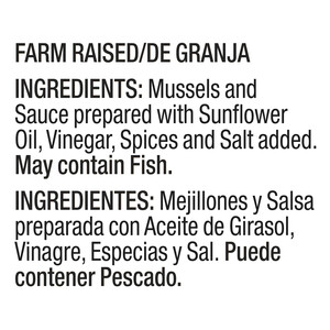 Vigo 4 oz Mussels in Marinade Sauce