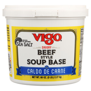 First image Vigo 5 lbs Beef Flavored Soup Base