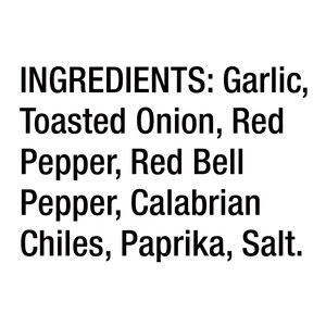 Ingredients Alessi 22 oz Calabrian Chili Crisp