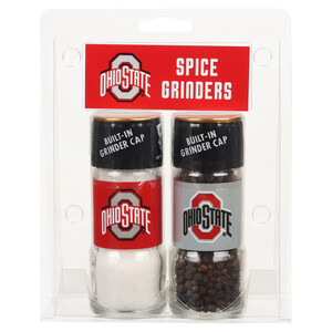 First image Vigo 4.17 oz Ohio State University&reg; Buckeyes&reg; Grinder Set