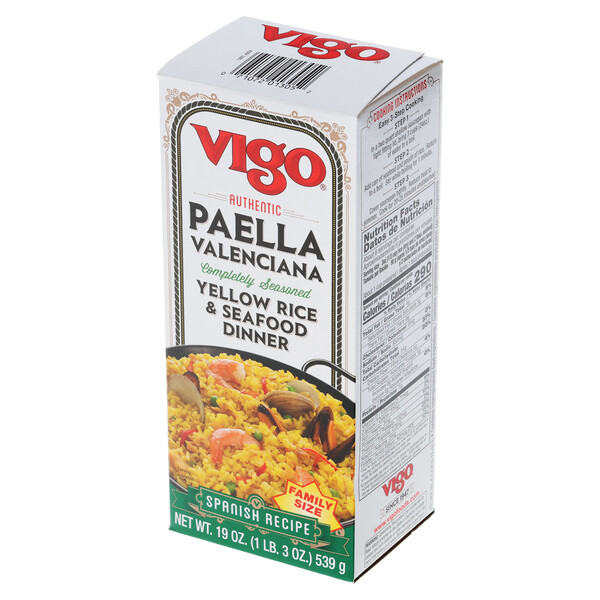 Right three-quarter view of Vigo 19 oz Paella Valenciana