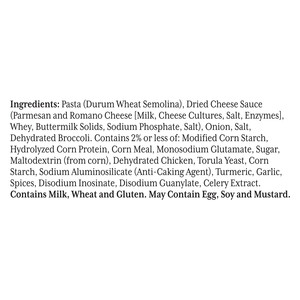 Ingredients Alessi 6.35 oz Broccolini Quick 4 Minute Pasta