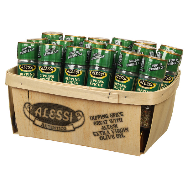 Right three-quarter view of Alessi 0.76 oz Dipping Spice Basket