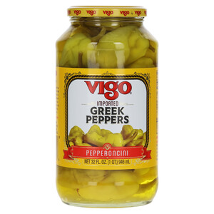 Vigo 32 fl. oz Greek Peppers
