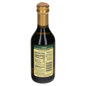 Back and top Alessi 8.5 fl. oz White Balsamic Vinegar