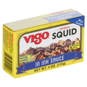 Vigo 4 oz Calamares in Ink Sauce