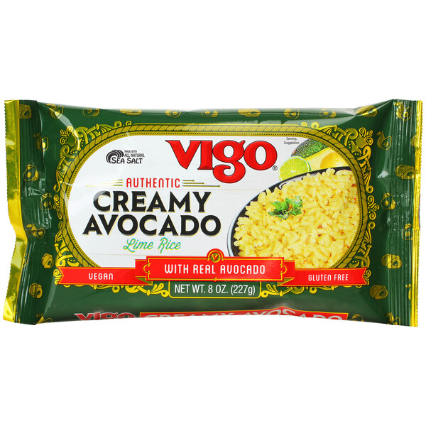 Vigo 8 oz Vigo Creamy Avocado Lime Rice
