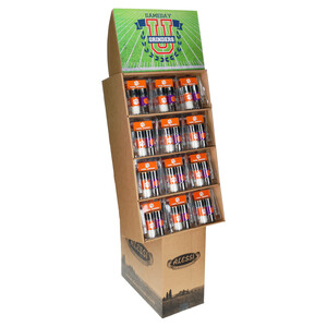 Vigo 4.17 oz Clemson® Salt & Pepper Grinder Display
