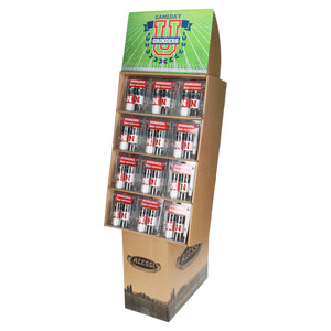 Collegiate 4.17 oz Nebraska® Salt & Pepper Grinder Display