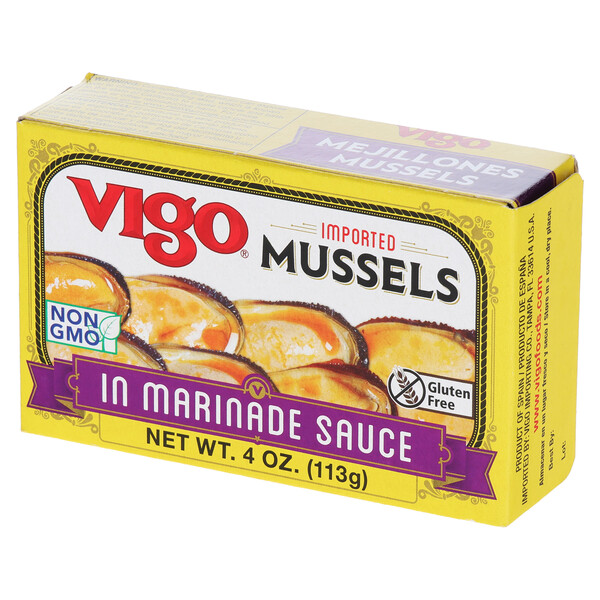 Vigo 4 oz Mussels in Marinade Sauce