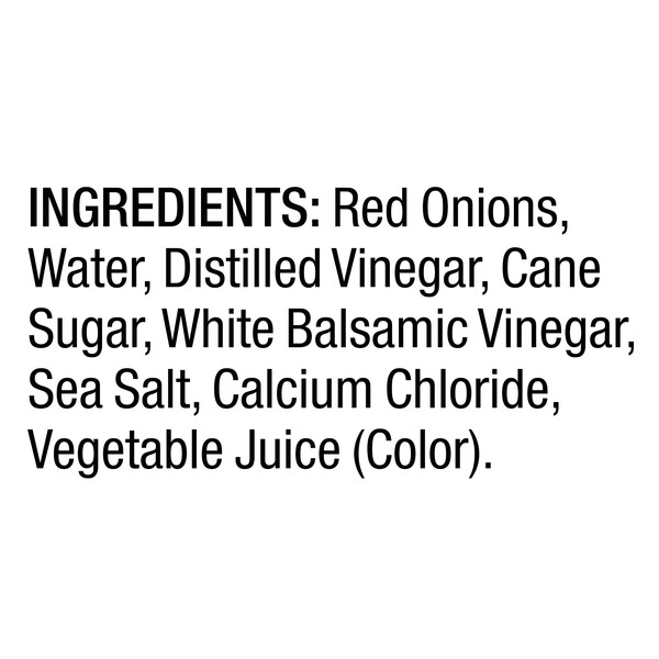 Ingredients Vigo 12 oz Pickled Red Onions