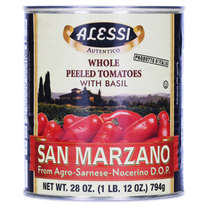 Alessi 28 oz San Marzano Peeled Tomatoes