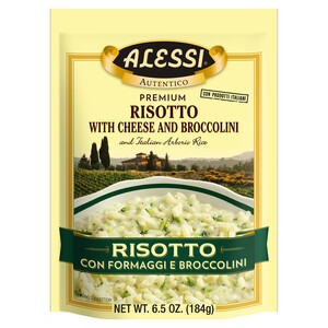 Alessi 6.5 oz Risotto with Cheese and Broccolini