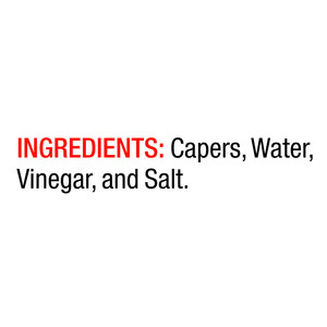 Ingredients Vigo 32 fl. oz Capers