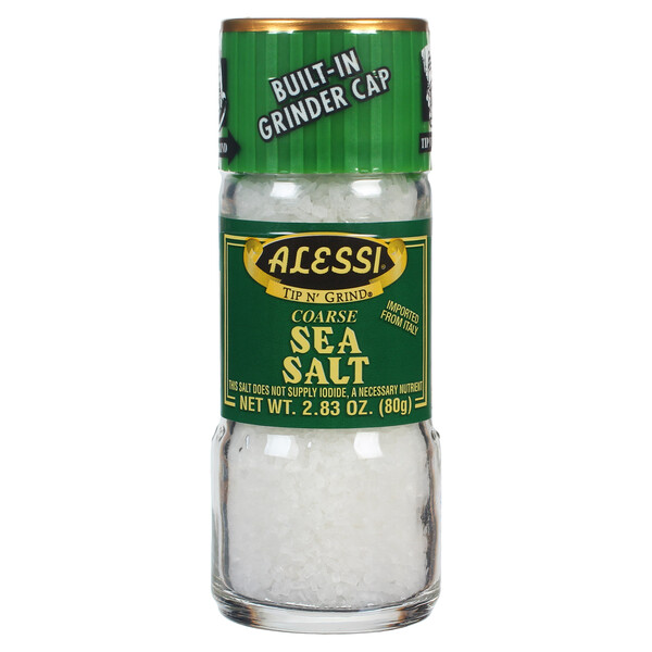 First image Alessi 2.83 oz Alessi Sea Salt Grinder