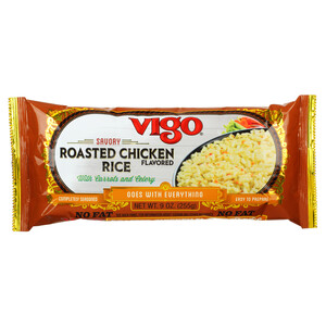 First image Vigo 9 oz Roasted Chicken Flavored Rice