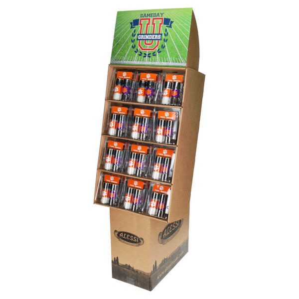 Vigo 4.17 oz Clemson® Salt & Pepper Grinder Display