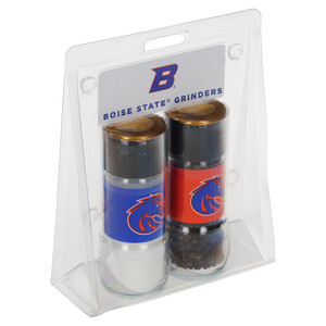Left three-quarter view Collegiate 4.17 oz Boise State&reg; Broncos&reg; Grinder Set