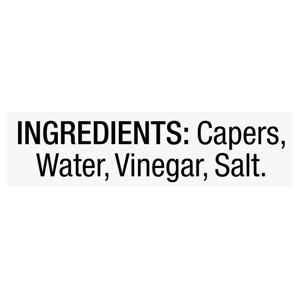 Ingredients Vigo 3.5 fl. oz Capers Capotes