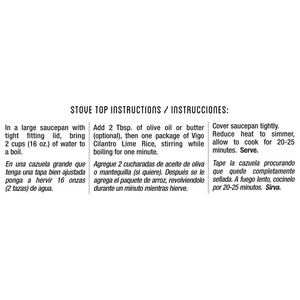 Vigo 8 oz Cilantro Lime Rice Dinner